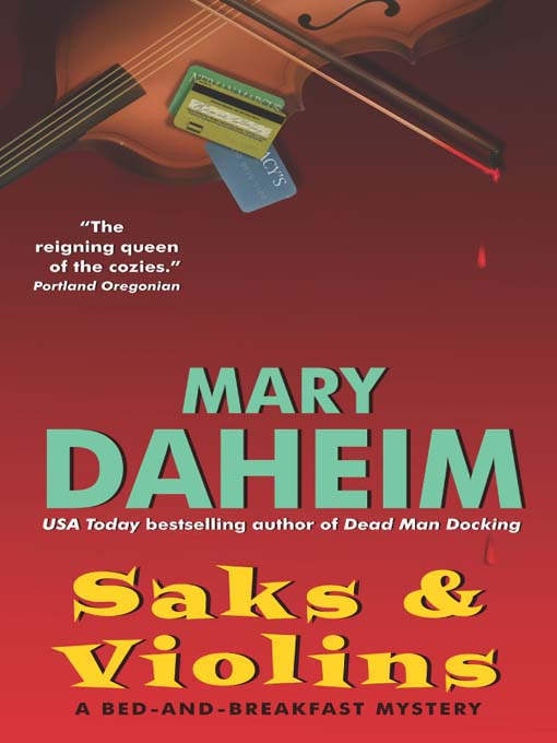 Title details for Saks & Violins by Mary Daheim - Wait list